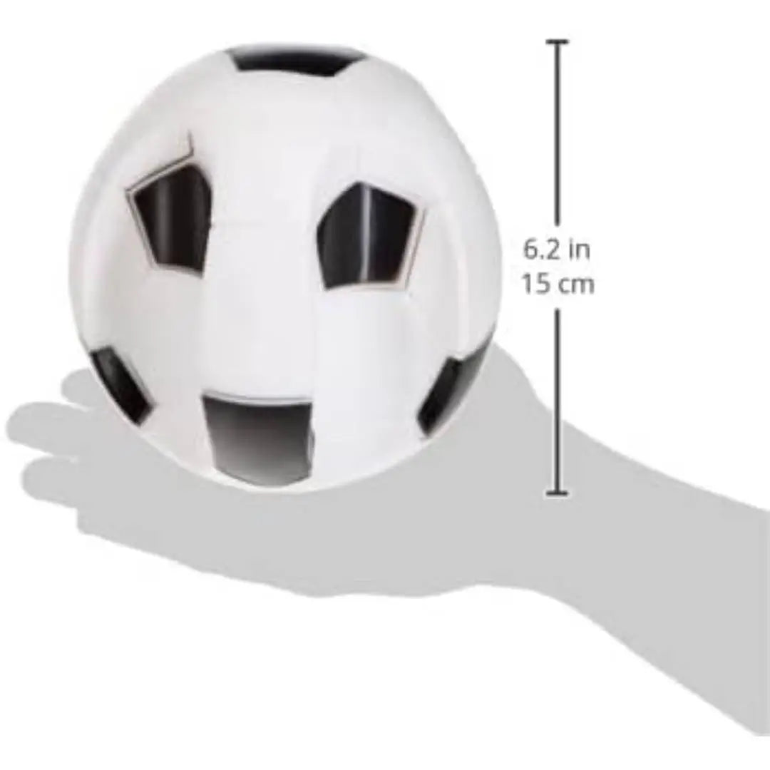 Soft Football Toy for Dogs - Interactive Fetch Fun - Size Chart