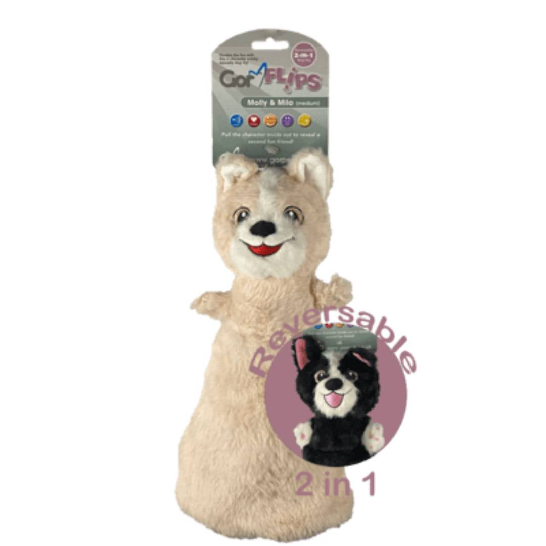 plush dog toys Milly & Milo