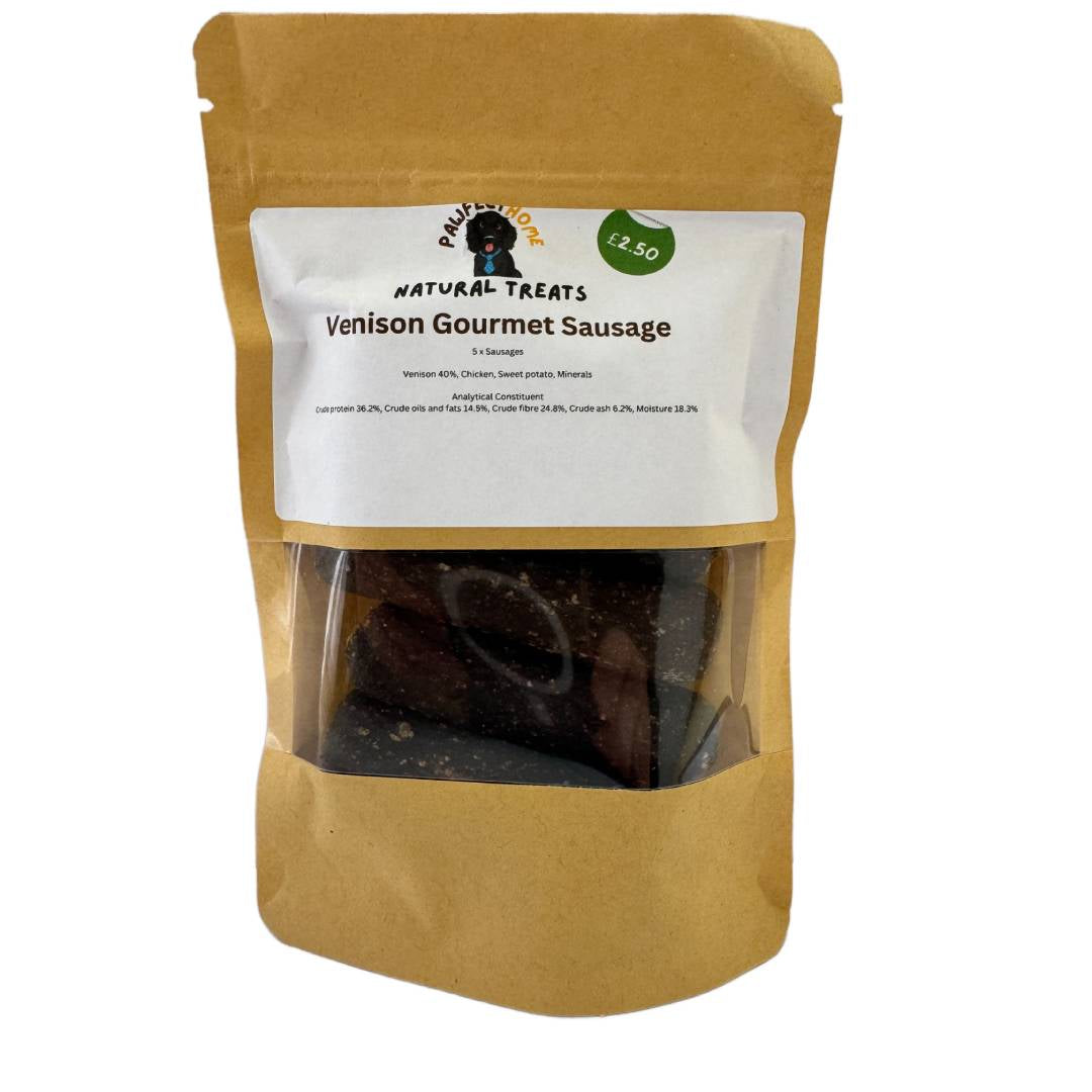 Venison 100% Natural Gourmet Sausages