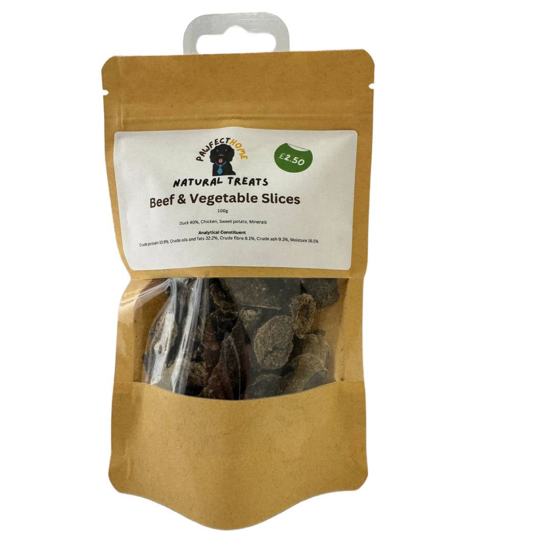 Beef & Vegetable 100% Natural Treats