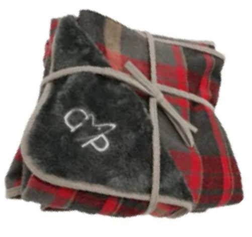 Dog Blanket - Red Check