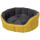 High Sided Dog Bed  Mustard