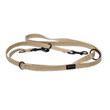 Double-Ended Training Lead for Puppy and Dog Training - beige