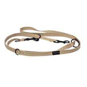 Double-Ended Training Lead for Puppy and Dog Training - beige