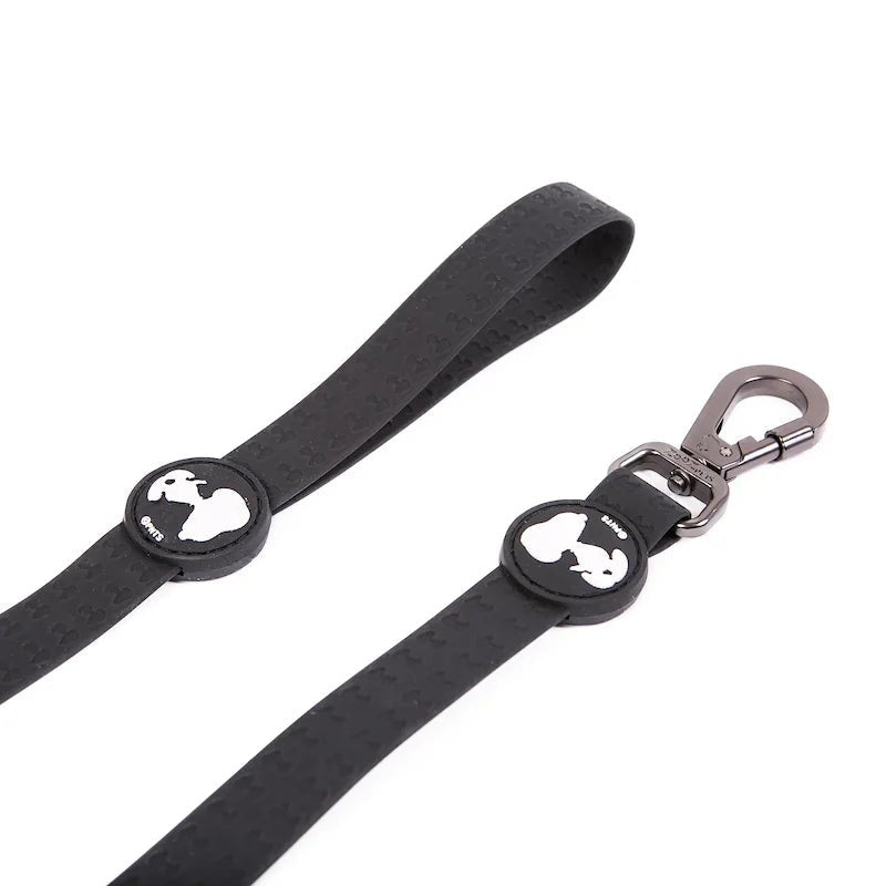 Neoprene Snoopy Black Lead | Zooz Pets-Pawfecthome