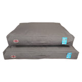 Waterproof Outdoor Dog Bed - Durable Exterior Dog Mattress - grey