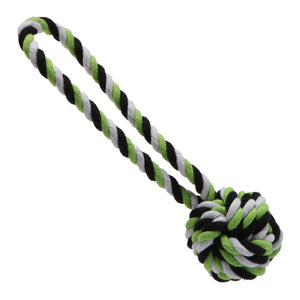 Rope Ball Tugger Green