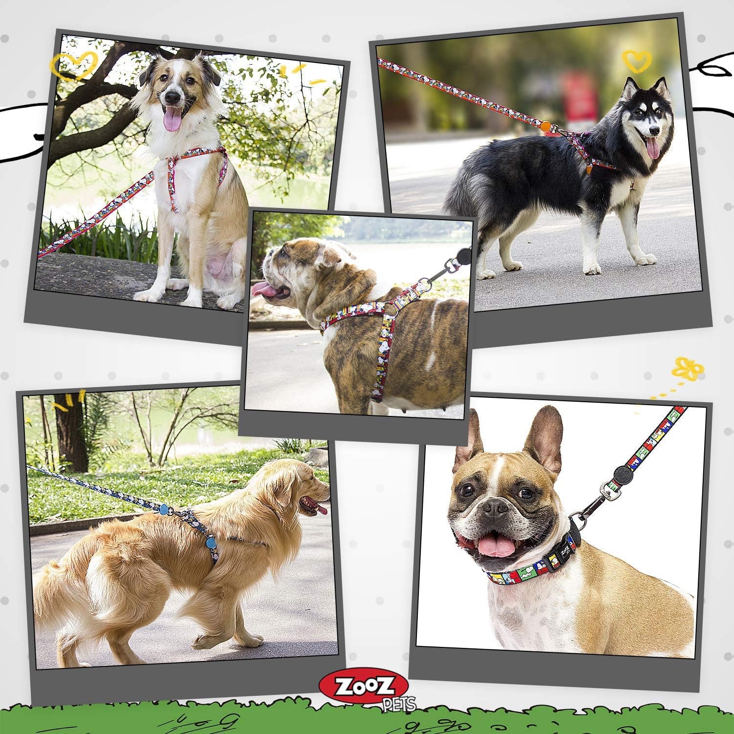 Snoopy Dog Leads - Fun for Your Best Friend | Zooz pets-Pawfecthome