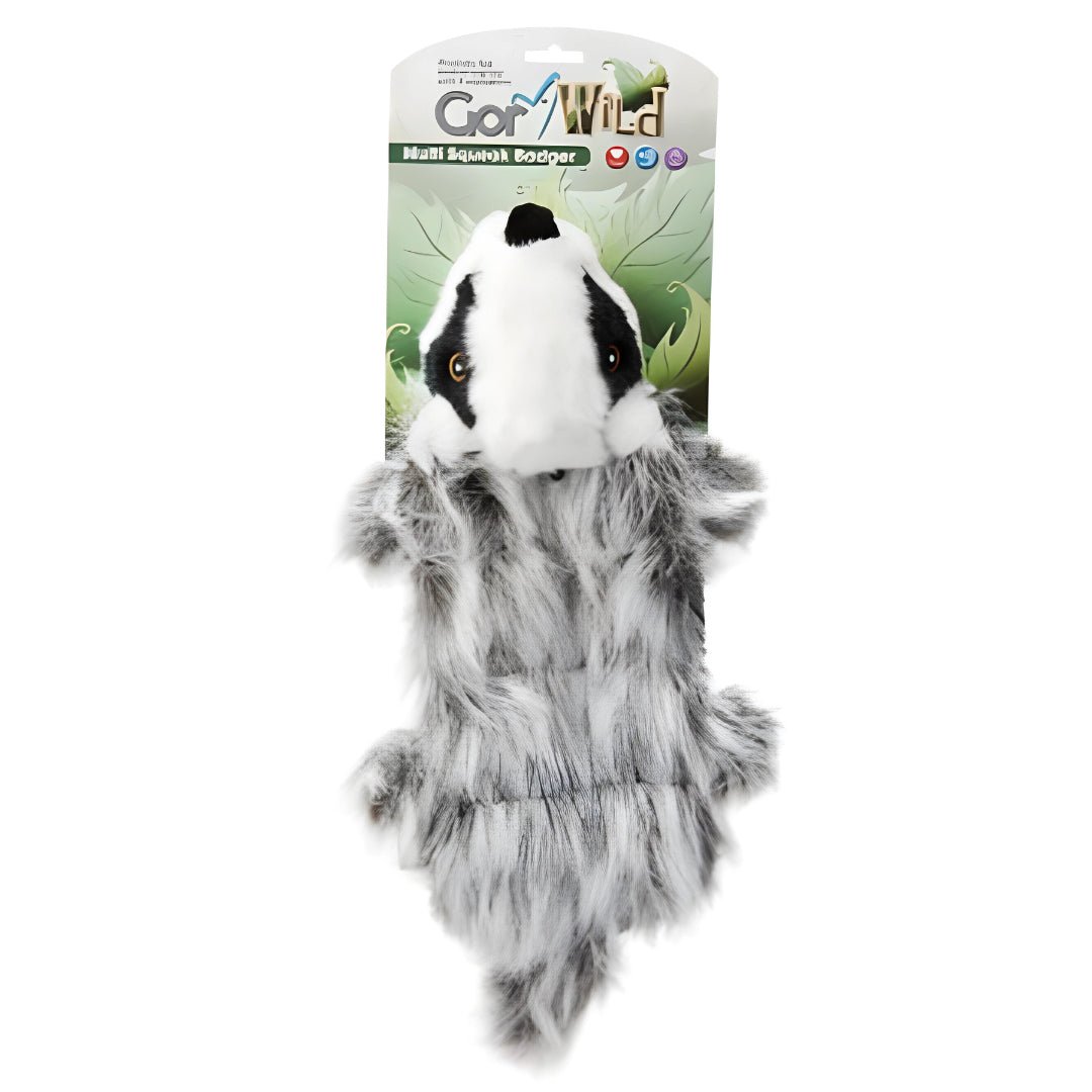 No Stuffing Dog Toy Badger